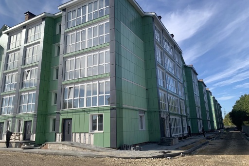 Завершается строительство ЖК «Космос» в Ельце